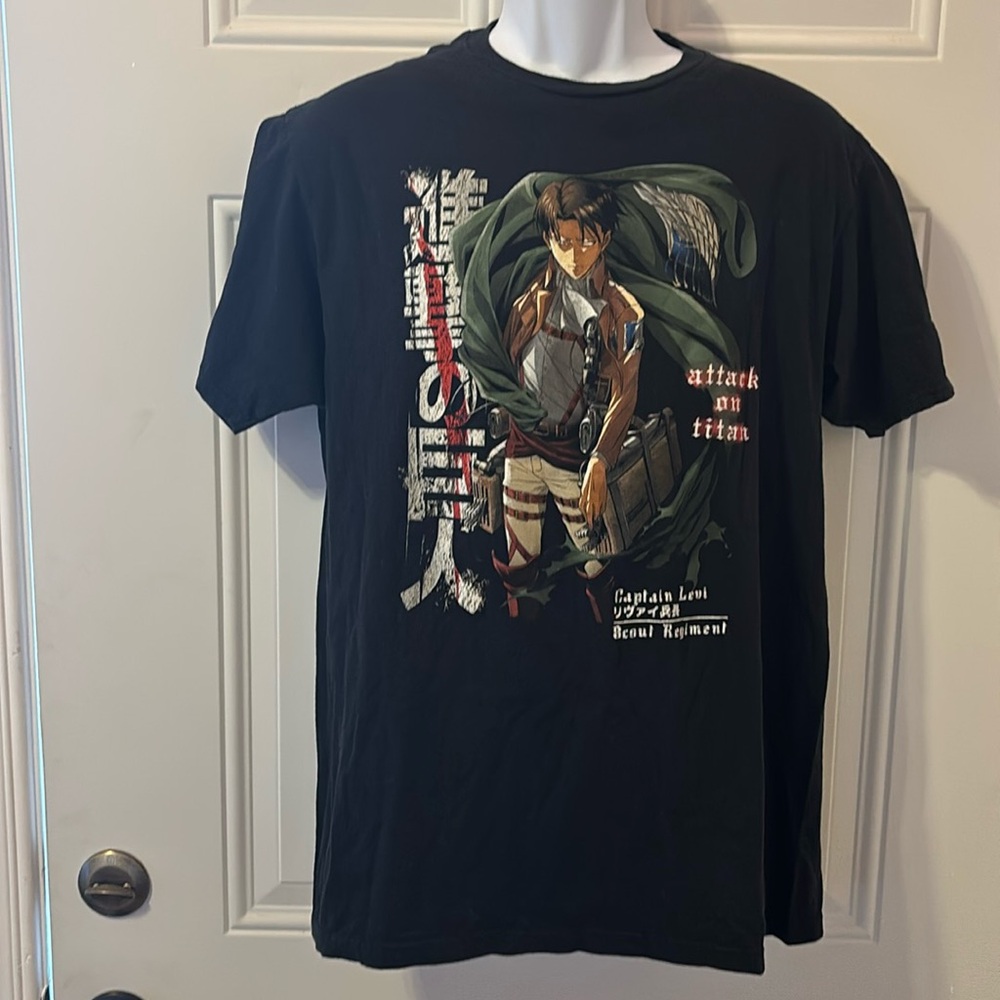Attack on Titan Captain Levi Graphic Tee